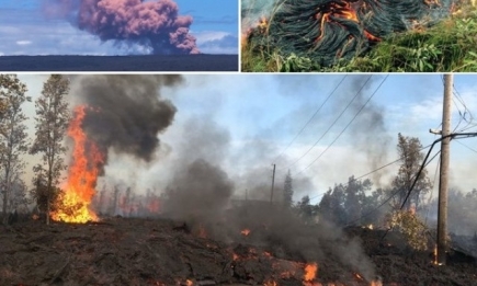 Мощнейшее извержение вулкана на Гавайях уничтожило десятки домов: оглашена эвакуация (ФОТО+ВИДЕО)