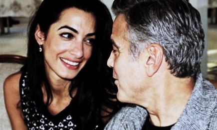 Как Джордж Клуни делал предложение Амаль Аламуддин. Видео
