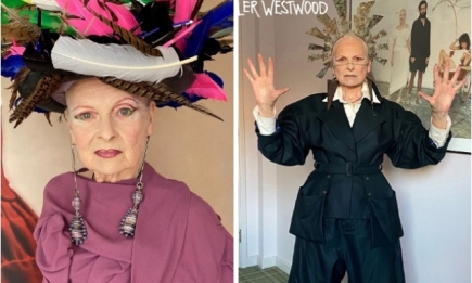 Королева эпатажа: 79-летняя Вивьен Вествуд снялась в рекламе новой коллекции своего бренда (ФОТО)