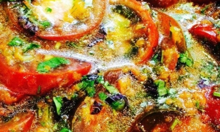 Кулинарный блог Рады Макогон: помидоры в остром соусе