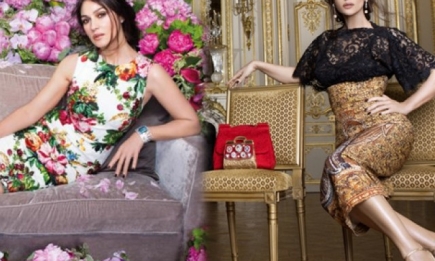 Моника Белуччи снова примеряла наряды Dolce&amp;Gabbana