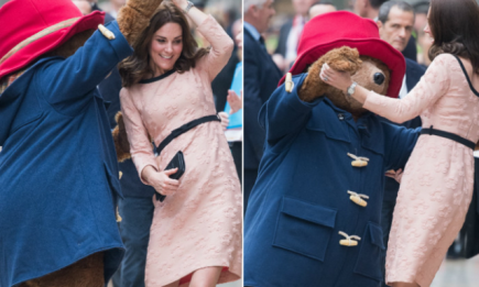 Беременная жена принца Уильяма станцевала с медвежонком Паддингтоном: теперь все гадают, на каком месяце беременности Кейт Миддлтон (ВИДЕО)