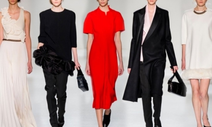 Неделя моды в Нью-Йорке: Victoria Beckham осень-зима 2014-2015