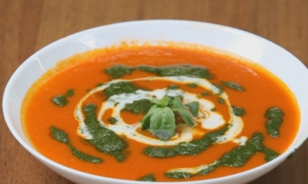 Томатный суп. Видео-рецепт