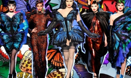 Неделя высокой моды в Париже: Jean Paul Gaultier весна-лето 2014