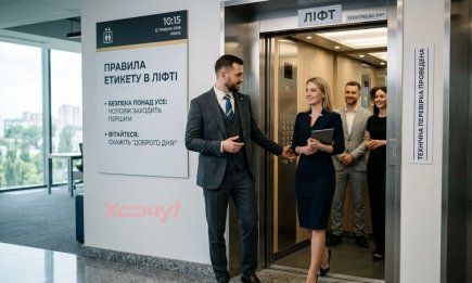 Большинство даже не знает: кто за этикетом первым должен заходить в лифт — мужчина или женщина