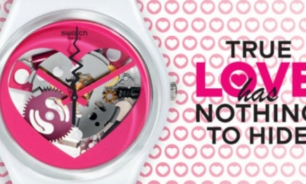 Swatch выпустили часы ко Дню святого Валентина