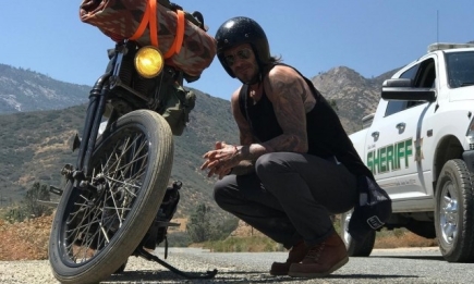 Отдых по-мужски: Дэвид Бекхэм исколесил США на мотоцикле (ФОТО)