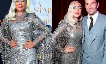 Леди Гага блеснула в роскошном платье от Givenchy на премьере "Звезда родилась" (ФОТО)