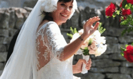Лили Аллен вышла замуж. Свадебные ФОТО