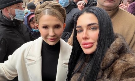 В шубе за 600 тысяч. Главная ведьма Украины в роскошном образе приехала в суд поддержать Тимошенко (ФОТО)