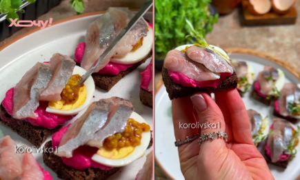 Замість банальної “шуби” поставте на стіл ці бутерброди: їх розметуть одразу (ВІДЕО)