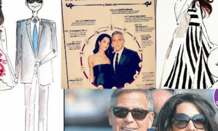 Джордж Клуни и Амаль Аламуддин поженились в Венеции