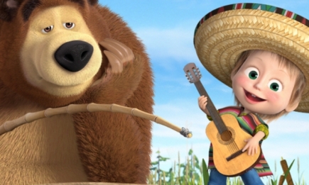 "Маша и Медведь" стал самым популярным мультсериалом в мире