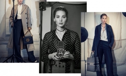 Модные тренды: Дженнифер Лоуренс в новой рекламной кампании Dior (ФОТО)