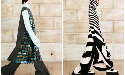 Платье с брюками, сумасшедшие объемы и смелые принты: новая коллекция Marc Jacobs (ФОТО)