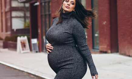 Беременная Эшли Грэм снова заставила о себе говорить, опубликовав супероткровенное фото