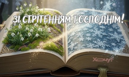 Поздравление со Сретением Господним 2026 — открытки, видео, стихи и искренняя проза на украинском языке