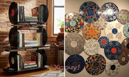 Незвичайні ідеї для декору: як перетворити старі платівки на витвір мистецтва