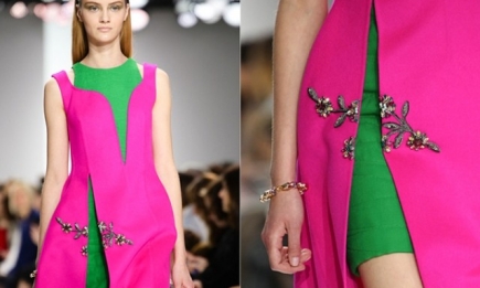Ассиметричное платье Christian Dior