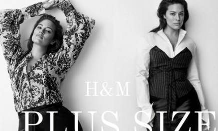 Плюс-сайз модель Эшли Грэм стала лицом новой коллекции H and M