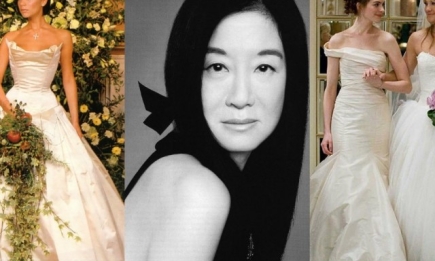 12 лучших свадебных платьев Веры Вонг, которые носили звезды