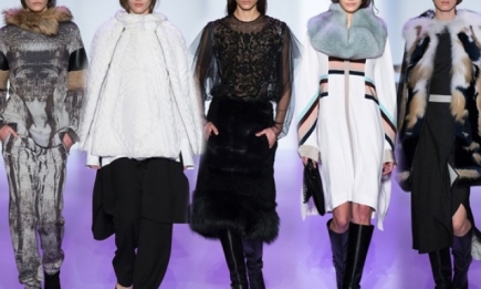 Неделя моды в Нью-Йорке: BCBG Max Azria осень-зима 2014-2015