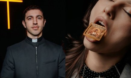 Раздавал коктейли с "иконами" в образе священника: Ивана Люленова обвинили в богохульстве (ВИДЕО)