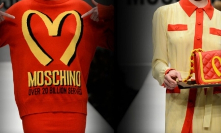 Бренд McDonalds обиделся на марку Moschino