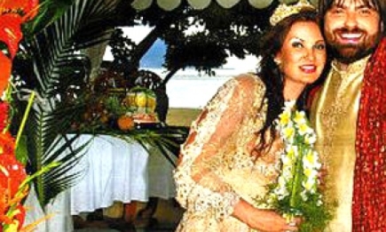 Эвелина Бледанс вышла замуж на Маврикии