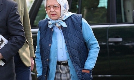 Королева Елизавета II в неофициальном образе посетила конный турнир (ФОТО)