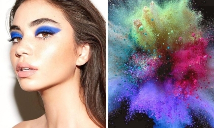 Цветной взрыв, блестки и мягкий smokey eyes: макияж, который будет в тренде весной 2023