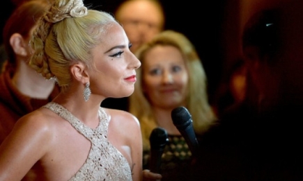 Леди Гага выбрала роскошное полупрозрачное платье на вручении Cinematheque Award (ФОТО)