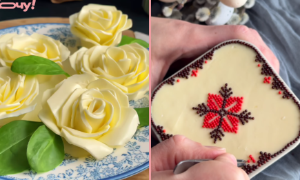 Как стильно посвятить масло: две идеи для самой красивой подачи (ВИДЕО)