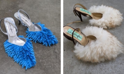 Обувь как искусство: новый тренд — мюли из ковров (ФОТО)