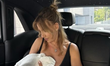 Леся Никитюк призналась, покупает ли дорогие вещи для трехмесячного сына: "Серебряная посуда, золотые бутылочки"