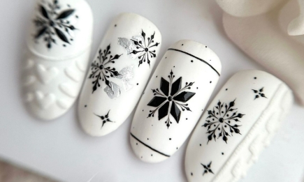 Рождественский маникюр: праздничные ногти для требовательных модниц (ФОТО)