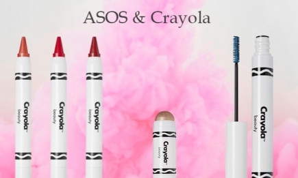 Новинка 2018:бренд карандашей Crayola и ASOS выпустили коллекцию для макияжа
