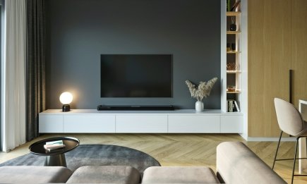 Маленькая гостиная будет выглядеть больше: дизайнер назвала неочевидный трюк