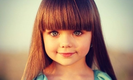 Западные СМИ назвали шестилетнюю россиянку Анастасию Князеву самой красивой девочкой в мире (ФОТО)