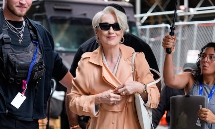 Возвращение Миранды Пристли: роскошная Мерил Стрип на съемках в Нью-Йорке (ФОТО)