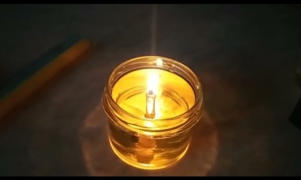 Делаем домашнюю свечу за минуту: идеальный способ от химика