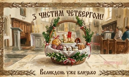 С Чистым четвергом! Лучшие картинки и поздравления своими словами для родных людей — украинский