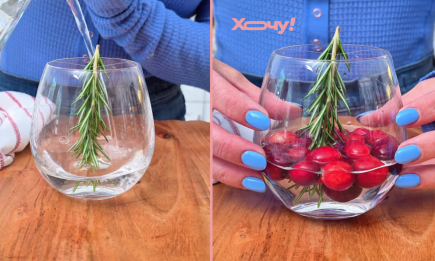 Самый простой способ поразить гостей: хитовый трюк для рождественских напитков (ВИДЕО)