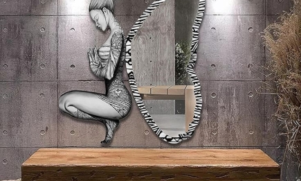 Ультрамодные зеркала: нестандартный декор для интерьера (ФОТО)