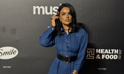 Галина Денисюк в total-denim затмила звезд подиума Ukrainian Fashion Week (ФОТО)