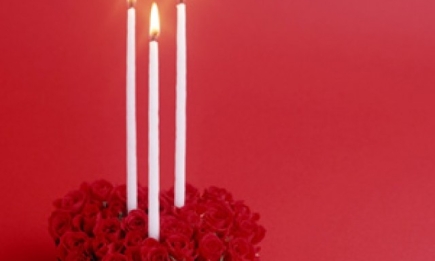 Мастер-класс: свечи ко Дню Валентина