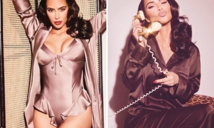 Сексуально и изысканно: бренд Ким Кардашьян Skims выпустил новую коллекцию одежды для дома и сна