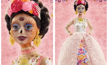 Страшно красиво: Mattel выпустят куклу Барби ко Дню мертвых