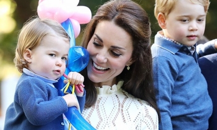 Принцесса Шарлотта донашивает вещи за принцем Джорджем (ФОТО)